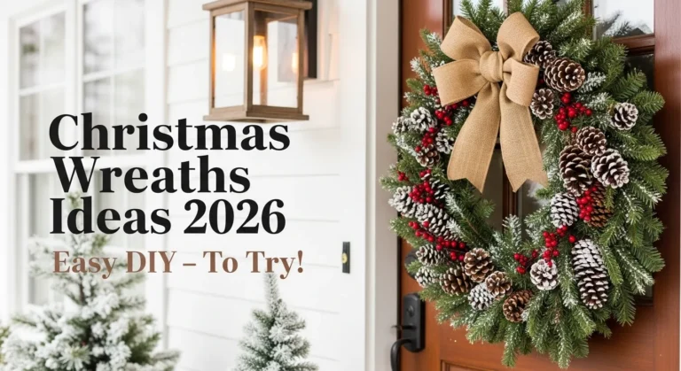 Christmas Wreaths Ideas 2026 Easy DIY