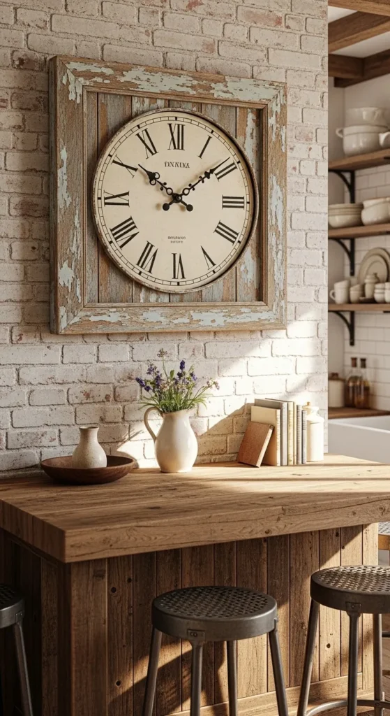 Antique Farmhouse Clock