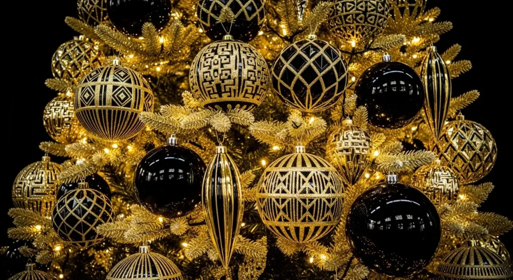 Gold Christmas Tree 2026 Decor