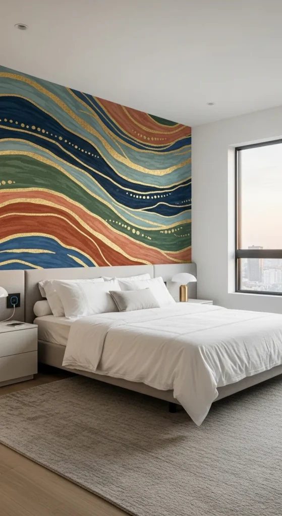 Artistic Expression in Bedroom Walls