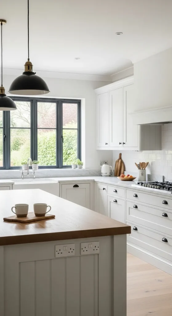 Black Accent Modern Country Style