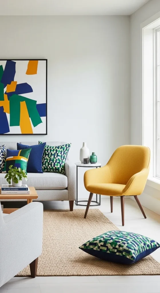 Bold Color Accents for Statement Pieces