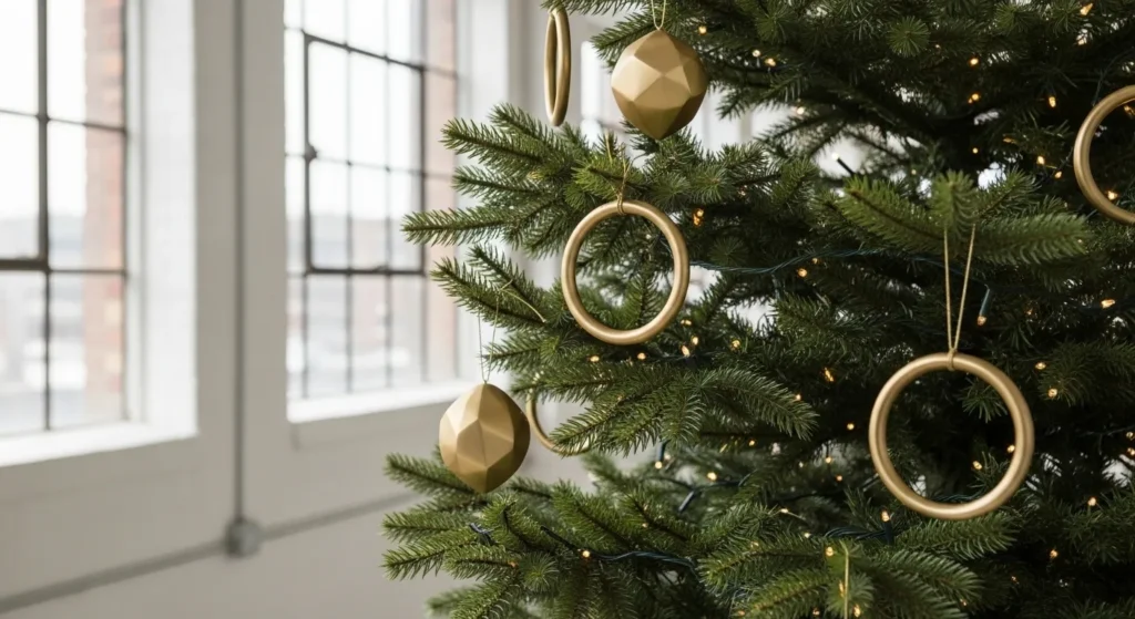 Gold Christmas Tree 2026 Decor