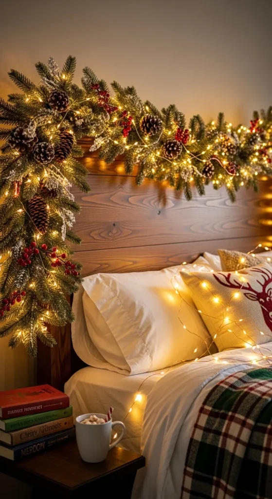 Christmas Lights in the Bedroom