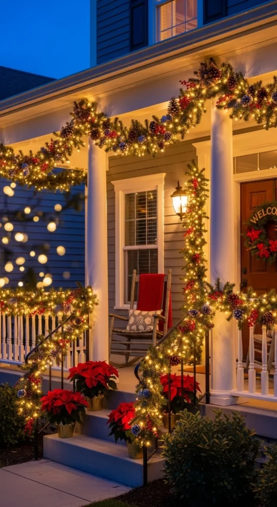 Outdoor Christmas Lights Ideas for Houses