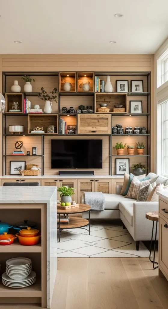 Customizable Open Shelving Systems