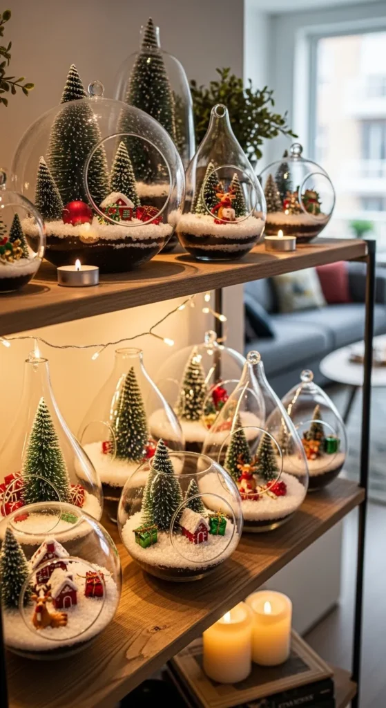  DIY Christmas Terrariums
