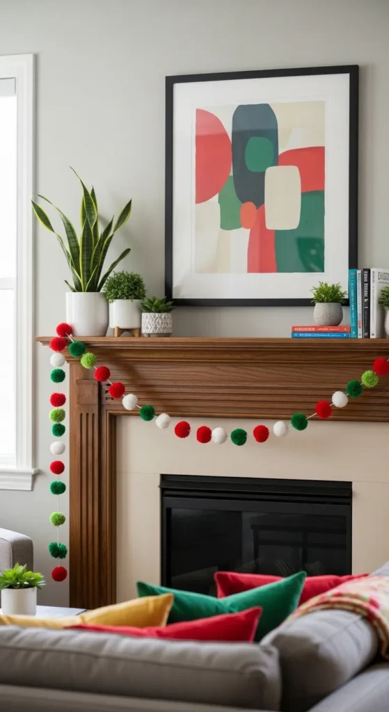 DIY Festive Curtain Tiebacks