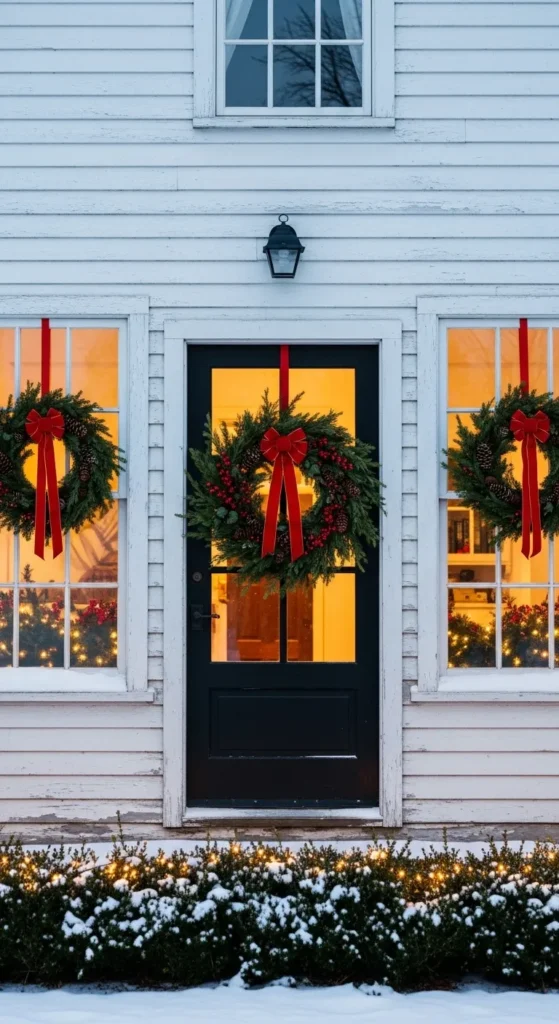 Outdoor Christmas Decoration Ideas 2026: Farmhouse Style