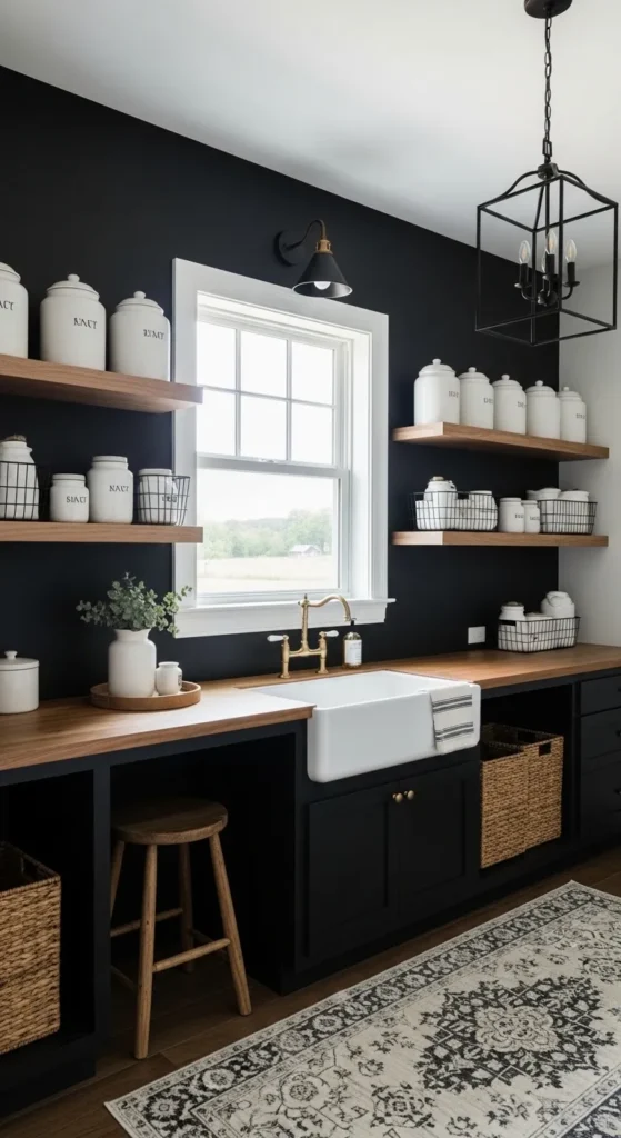 Pantry in Laundry Room Ideas