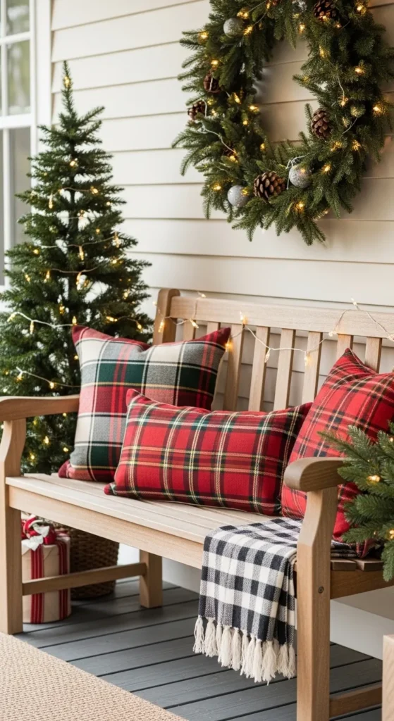Outdoor Christmas Decoration Ideas 2026: Farmhouse Style