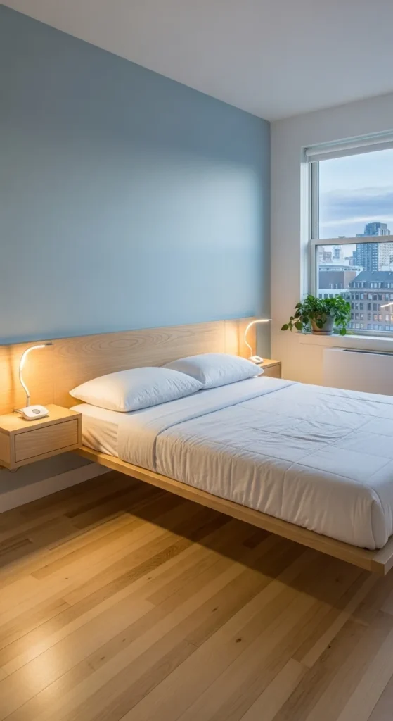 Floating Furniture for an Open Feel