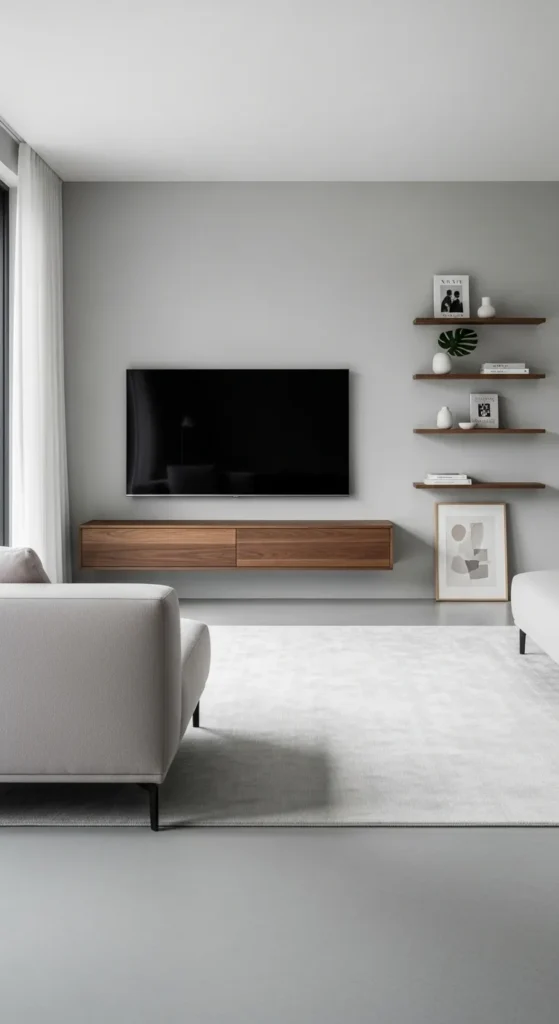 Floating Furniture to Maximize Floor Space