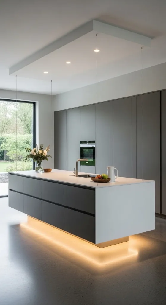 Floating Kitchen Islands
