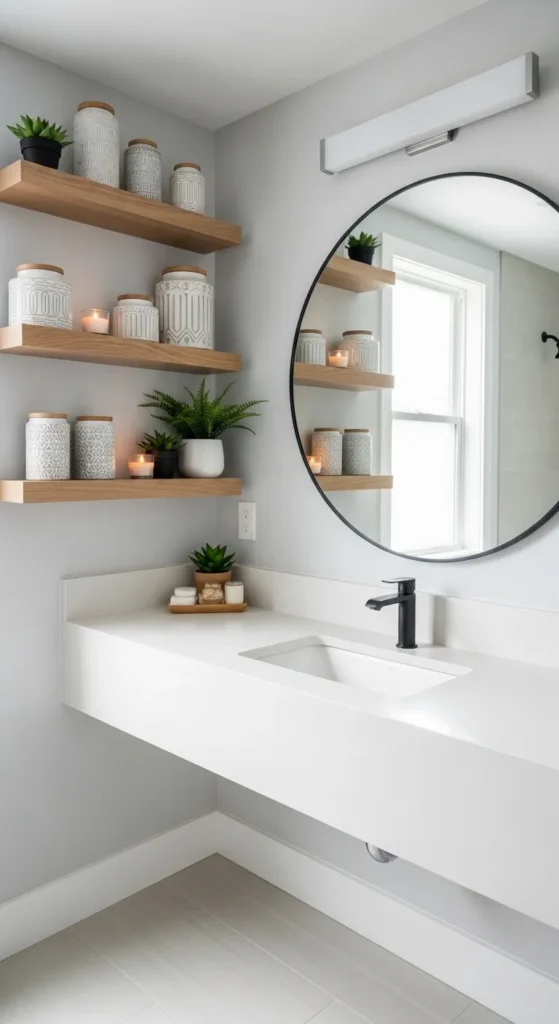 Floating Shelves for Stylish Display