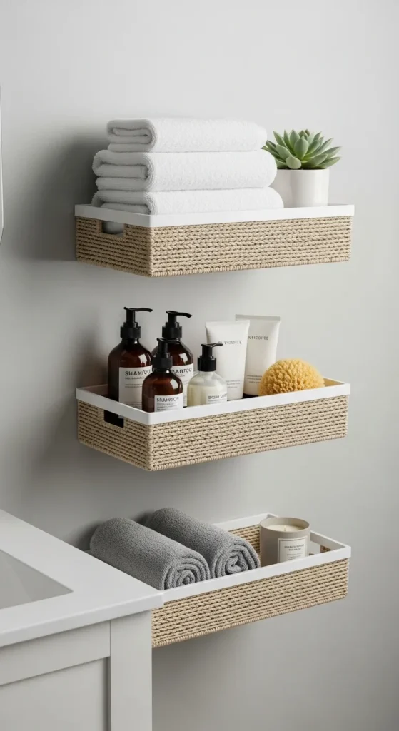 Bathroom organizer ideas