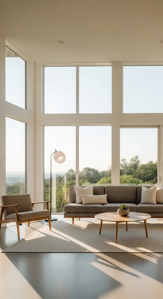 Floor-to-Ceiling Windows for Maximum Natural Light