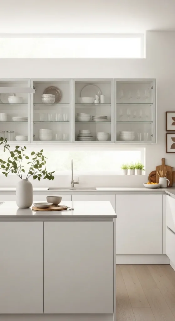 Glass Front Cabinets