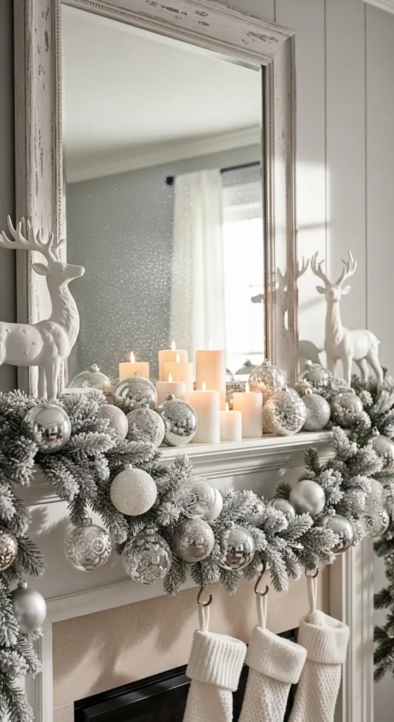 White Faux Snow Layer