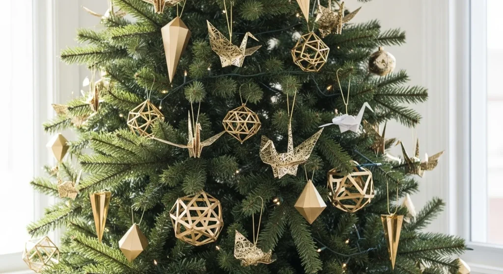 Gold Christmas Tree 2026 Decor
