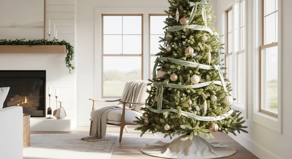 Gold Christmas Tree 2026 Decor