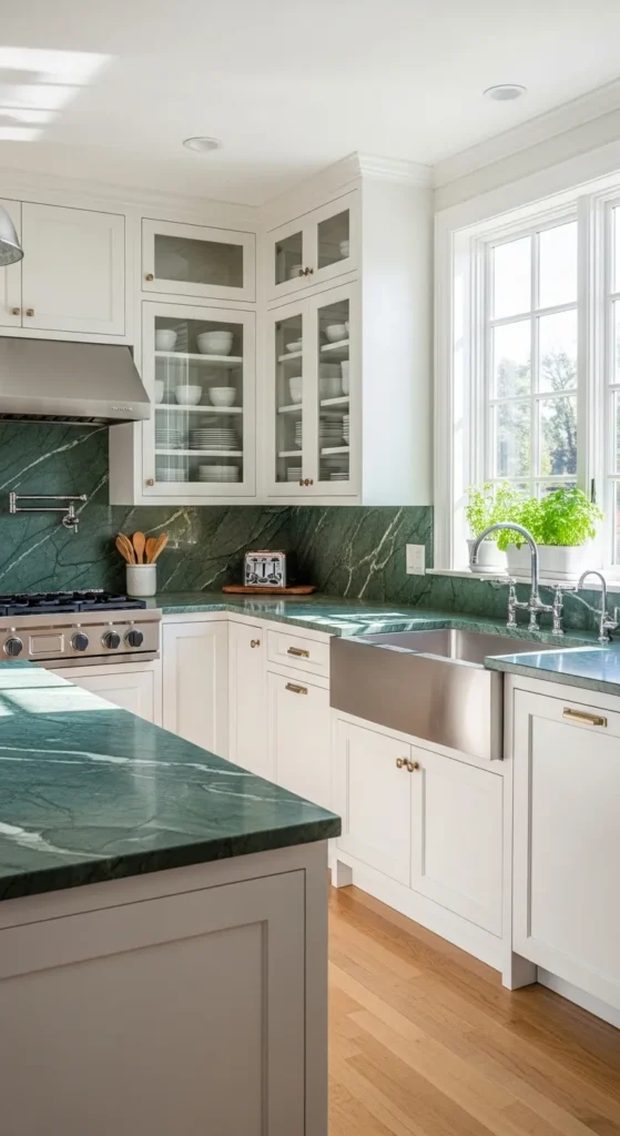  Green Marble Countertops