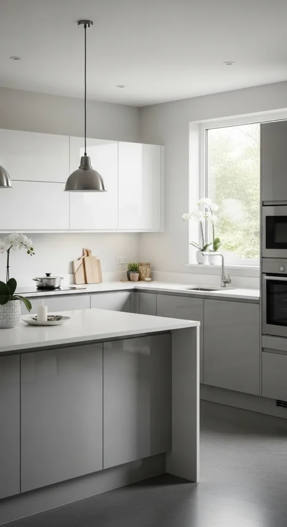 Handleless Glossy Cabinets