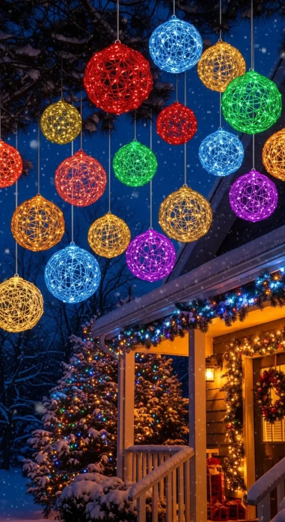 Outdoor Christmas Lights Ideas for Houses