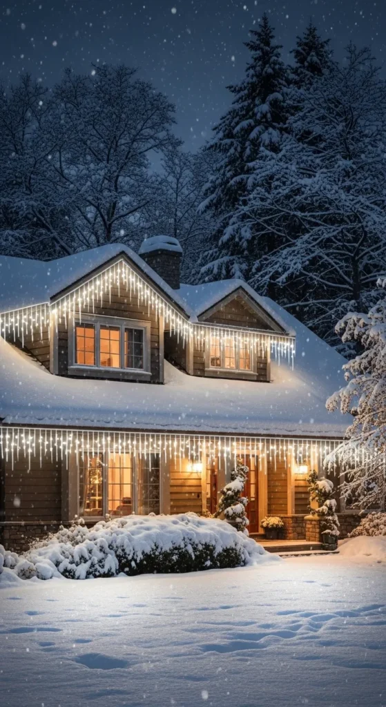 Outdoor Christmas Lights Ideas for Houses