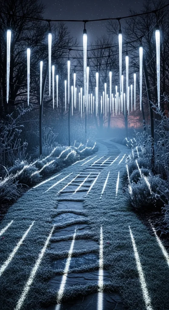 Outdoor Christmas Pathway Lights