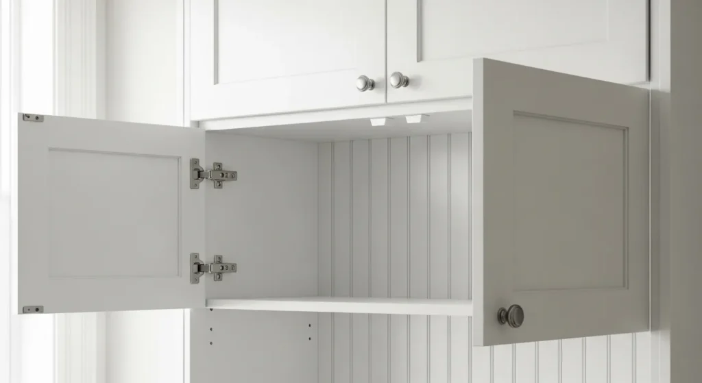 Farmhouse White Kitchen Cabinets Ideas