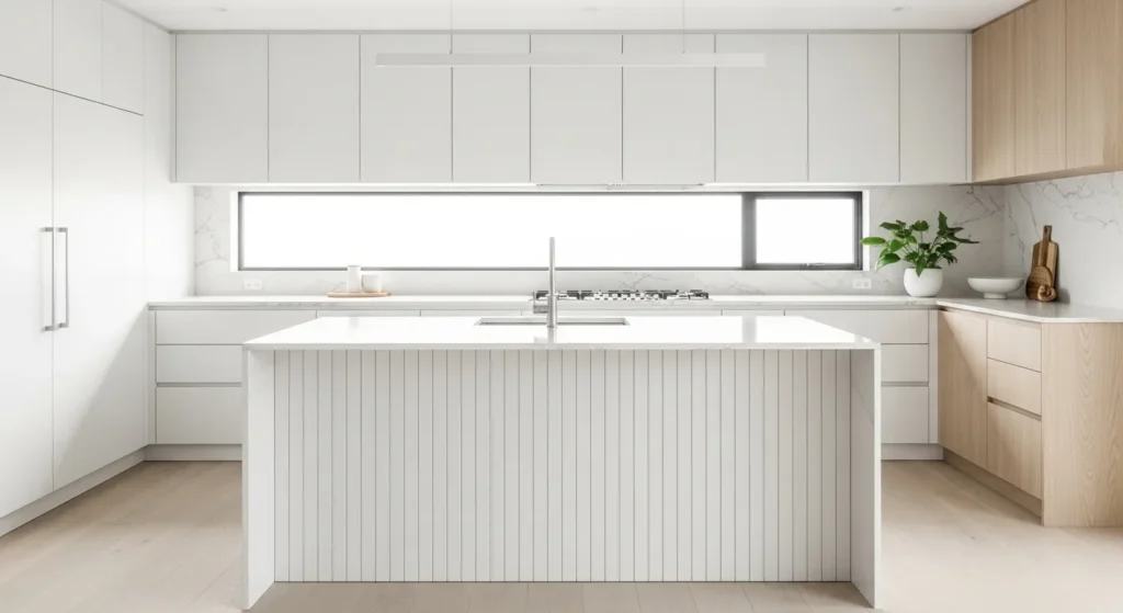 Farmhouse White Kitchen Cabinets Ideas