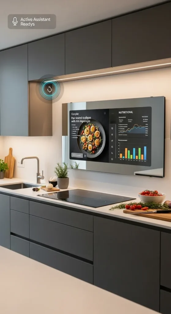 Integrated Smart Mirrors