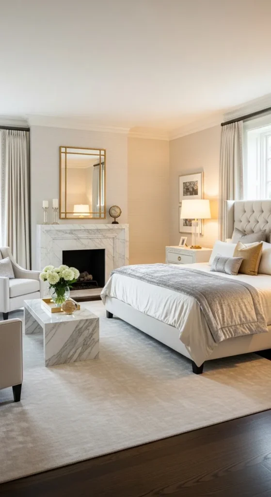 Ivory and Marble for a Timeless Elegance