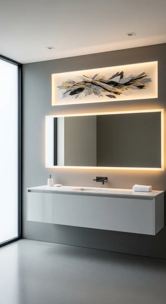 Modern Bathroom Wall Decor Ideas