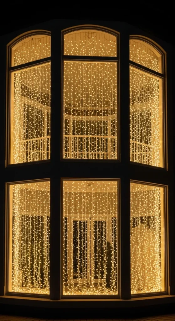 LED Curtain Lights for Windows