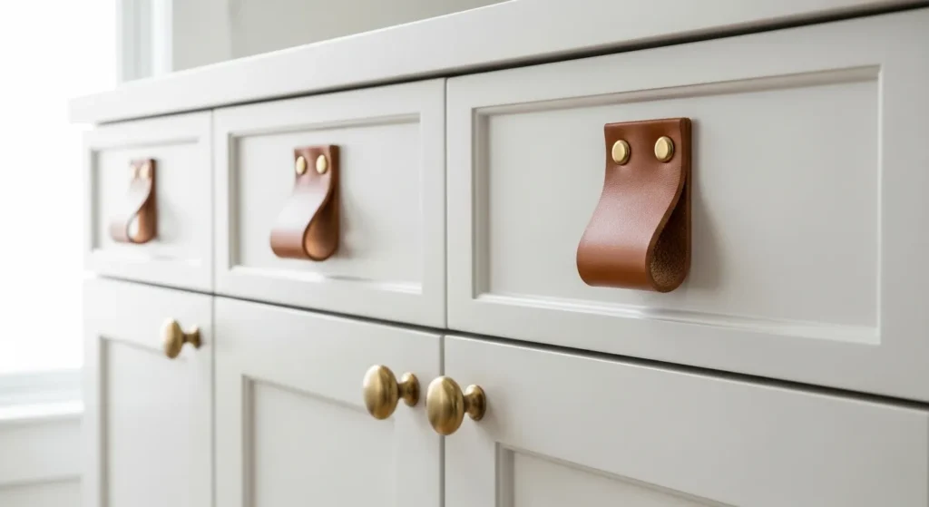 Leather Tab Hardware