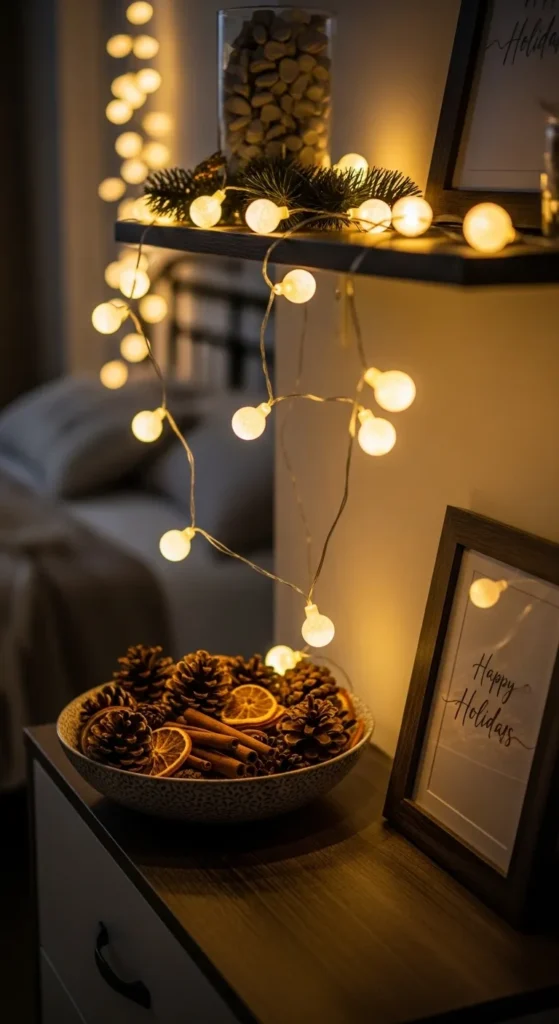Light-Up Floating Shelves