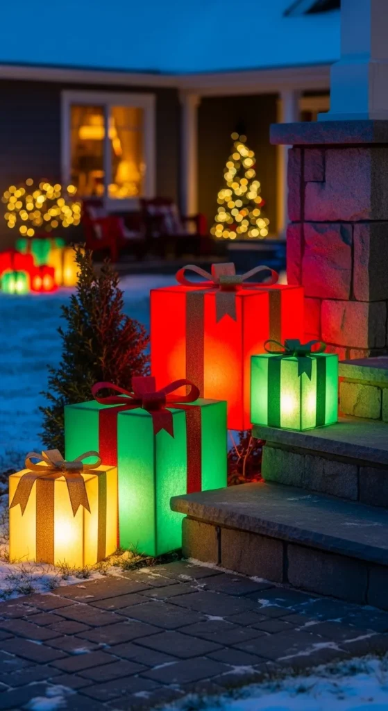 Outdoor Christmas Lights Ideas for Houses