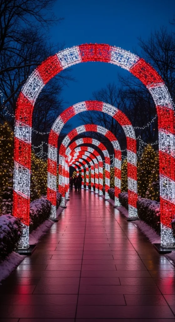 Outdoor Christmas Pathway Lights
