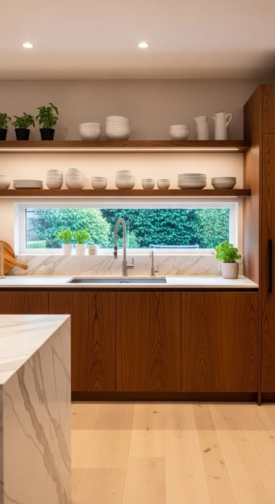 Luxurious Wood Accents