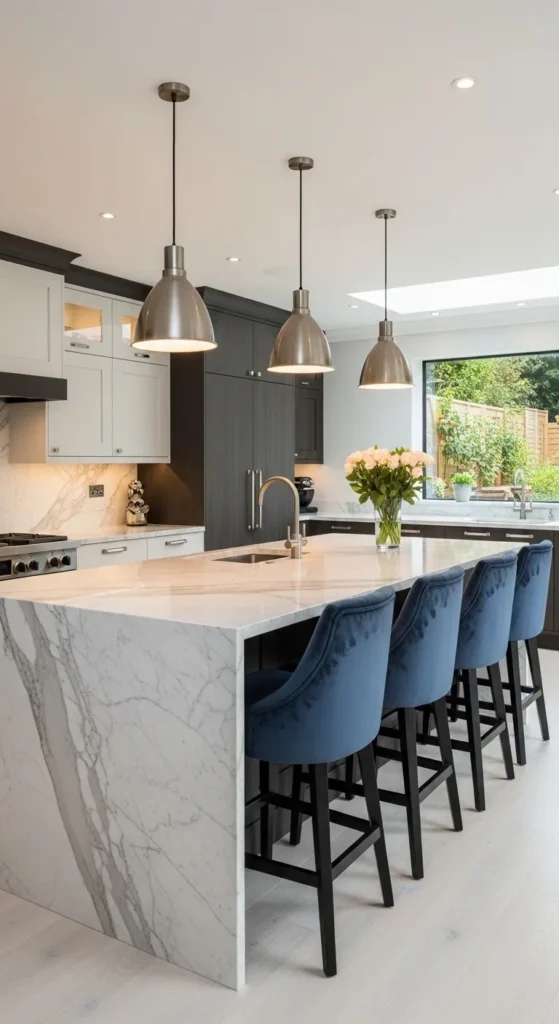 Luxury Kitchen Islands with Seating