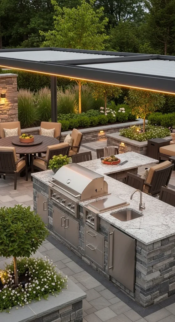 Luxury Outdoor Kitchen Spaces