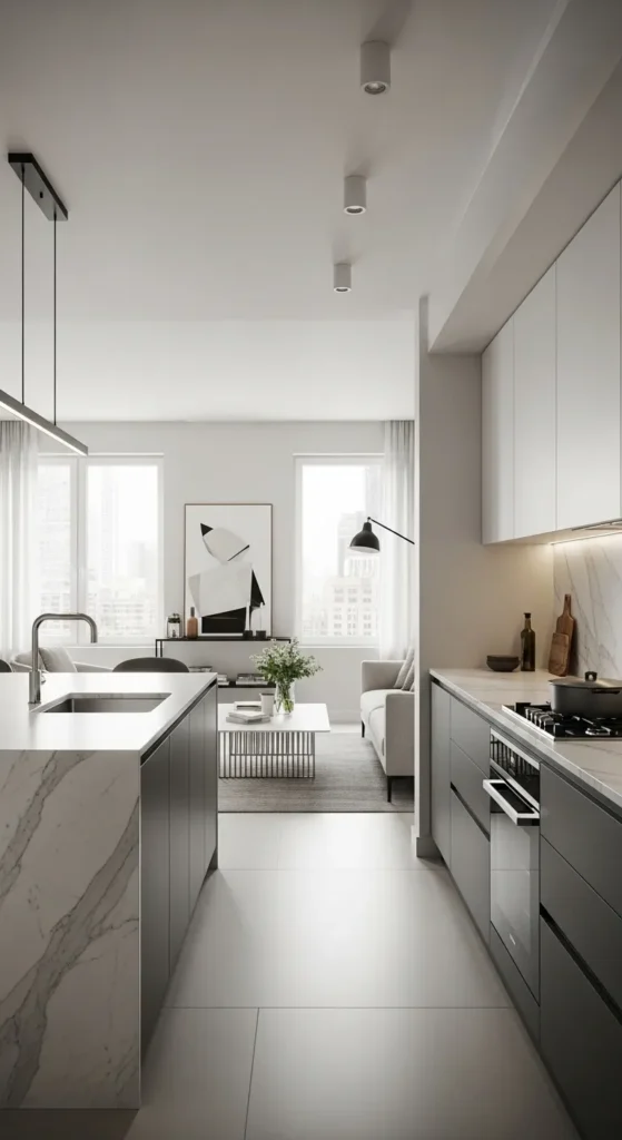 Luxury with Marble and Quartz