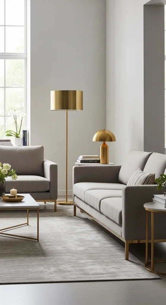 Metallic Accent Decor