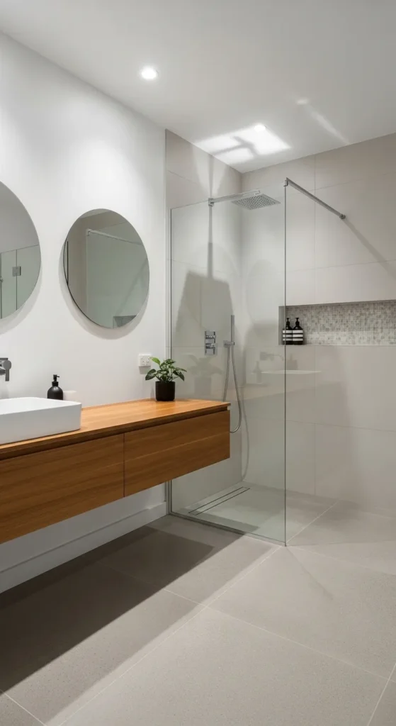 Minimalist Bathrooms with Clean Lines