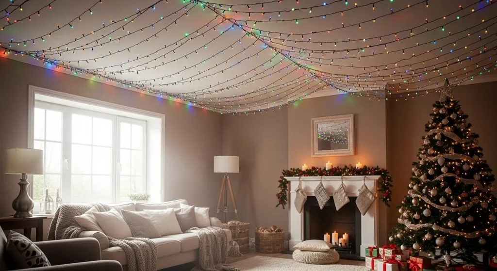 Indoor Christmas Lights Ideas