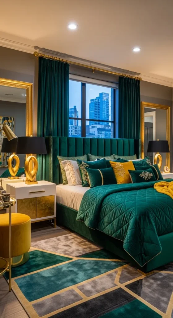 Opulent Velvet Accents for a Rich, Regal Look