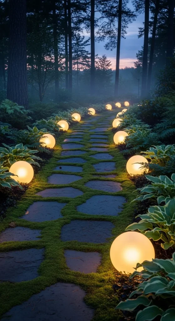Outdoor Christmas Pathway Lights