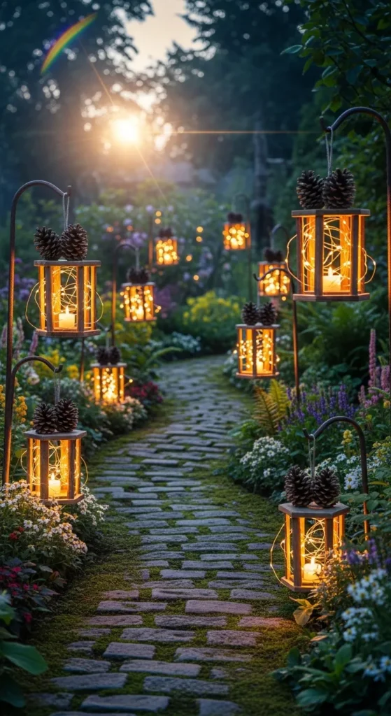 Outdoor Christmas Pathway Lights